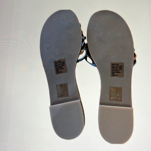 Madewell The Tracie Crisscross Slide Sandal in Snake Embossed Leather 9 - Picture 8 of 8